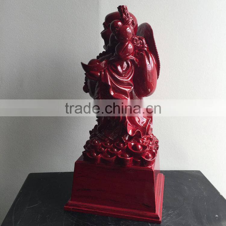Polyresin figure of Buddha sculpture