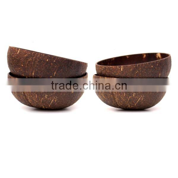 Natural coconut bowl / Vietnam wholesale cheap price lacquer coconut shell bowl