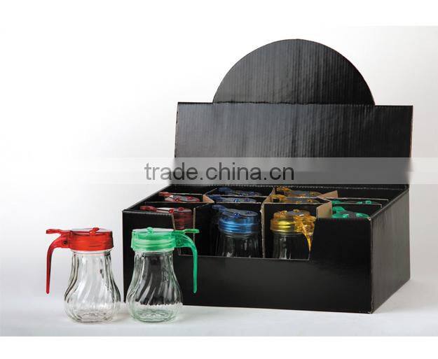 new design simple electroplate dot glass candle holder