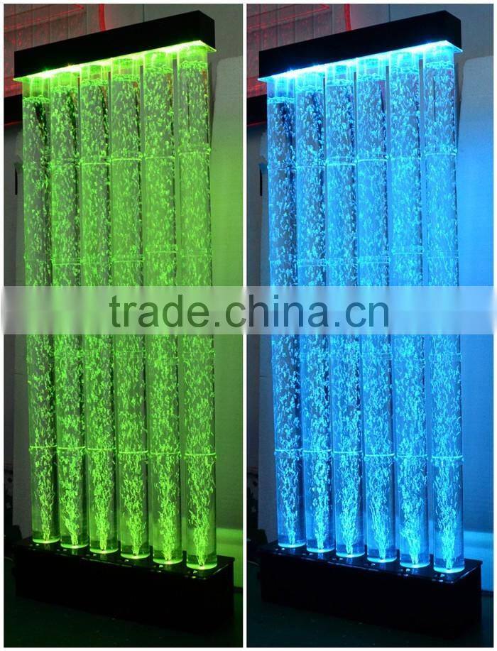 hotel used lighting water bubble wall led illuminated furniture