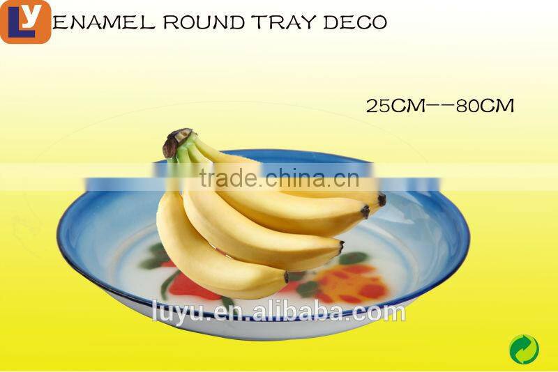 25-80cm enamelware decorative enamel dubai serving trays