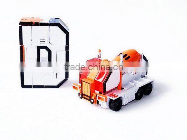 Plastic Transformable Alphabet Toys for kids QS120812033