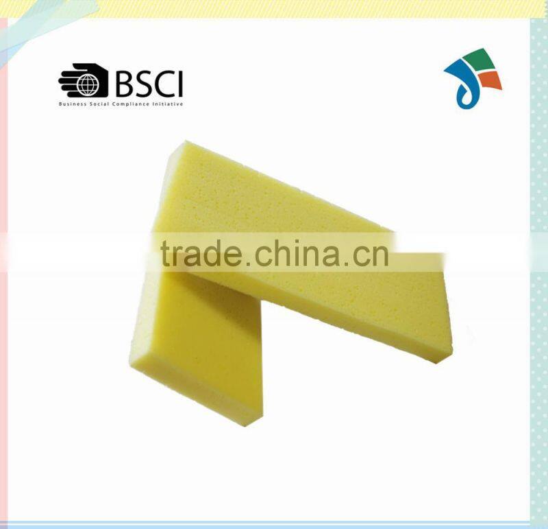 Swiss cheese sponge with wood handle aluminum backing float trowel