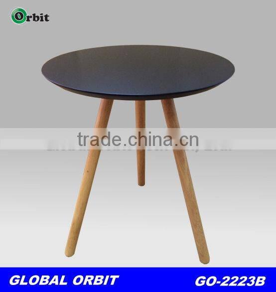 adjustable wooden round tea table coffee table, wooden snack table