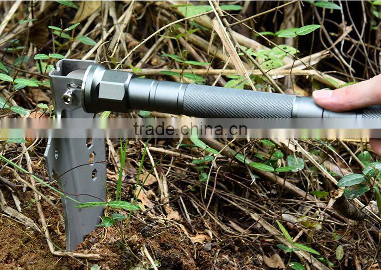 Wholesale car folding multifunction survival folding multi purpose shovel