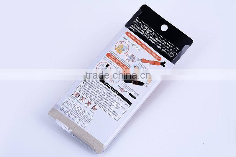 BXZ15 Adorable cute carton cutlery set kitchen utensils baby spoon and fork set