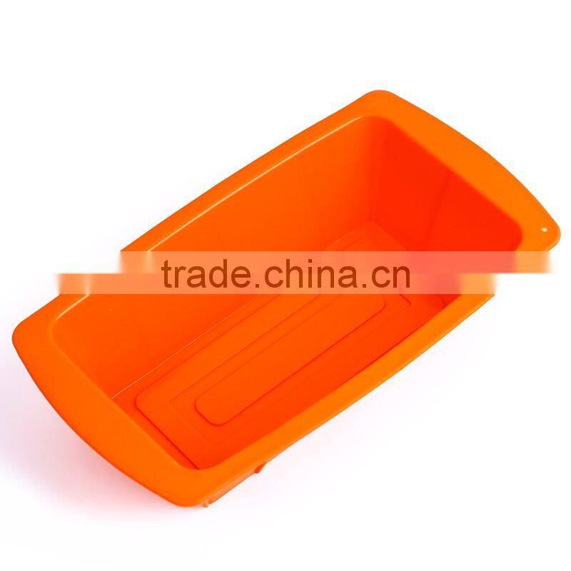 CBU23 FDA Rectangle silicone cake mould/ Pie pan