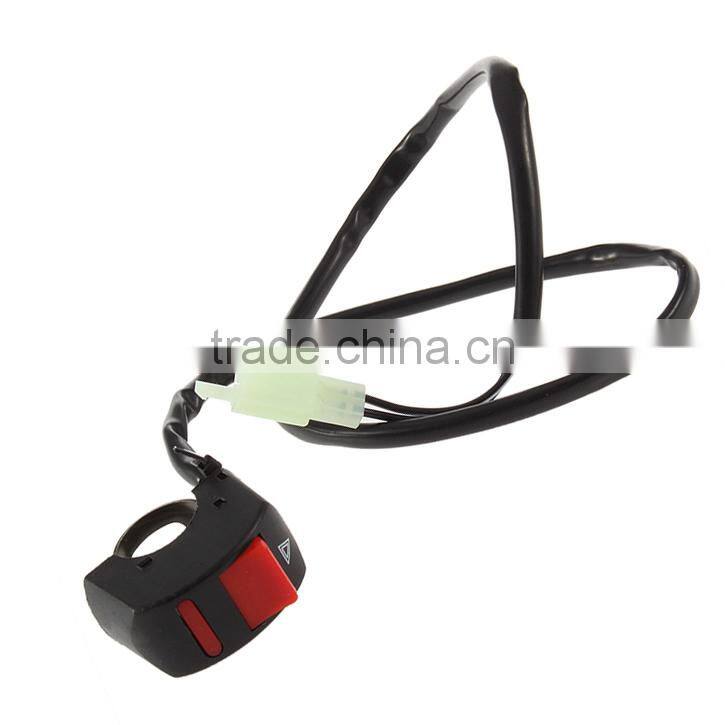 Handlebar Motorcycle Switch Accident Hazard Light Motorcycle Ignition Switch ON/OFF Button Waterproof Switch Motorcycle