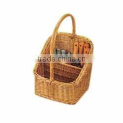 5pcs garden grafting tools with shovel and glove in basket