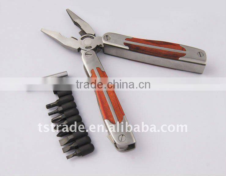 2014 Promotion stainless steel mini multi function pocket hand pliers tools A09