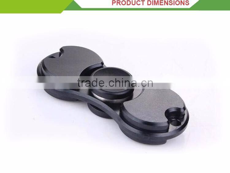 New arrival alloy toys game mini finger spinning top metal