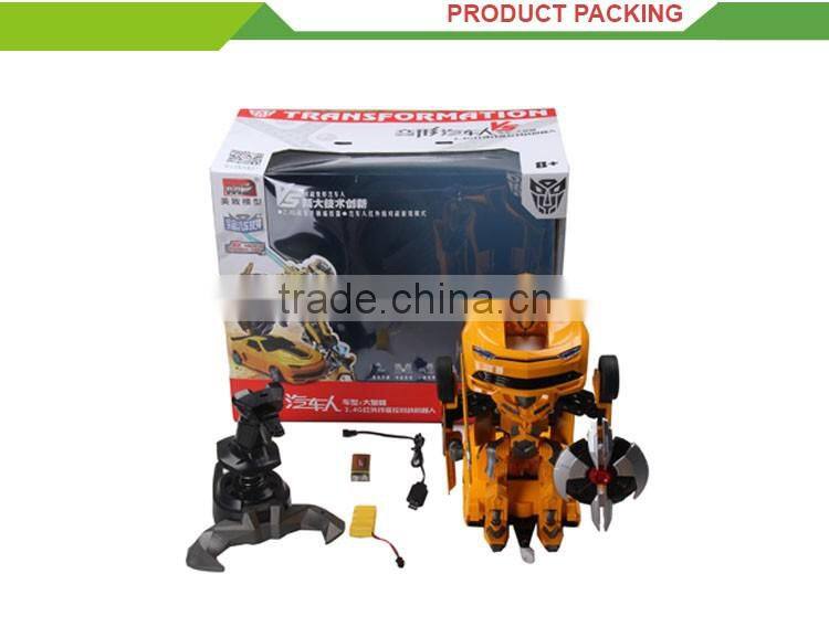 TOP Selling 1:14 Deformation Car Remote Control Intelligent Robot Toys
