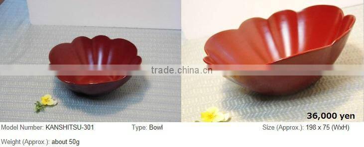Preminum and High quality made in japan lacquerware small lot order available