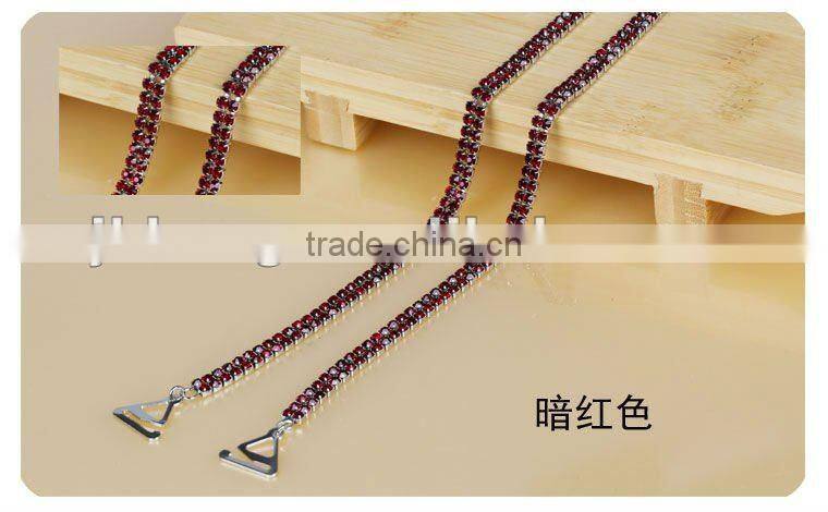 fashion rhinestone bra straps
