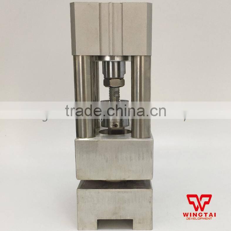 Pneumatic Portable Hole Punch machine For Plastic Bag Small Straight Hole