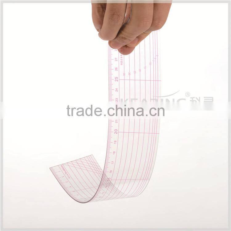Kearing Chinese Manufacture 5 * 50*0.12cm Metric patchwork handicraft quilting ruler for Fashion Design# W5152