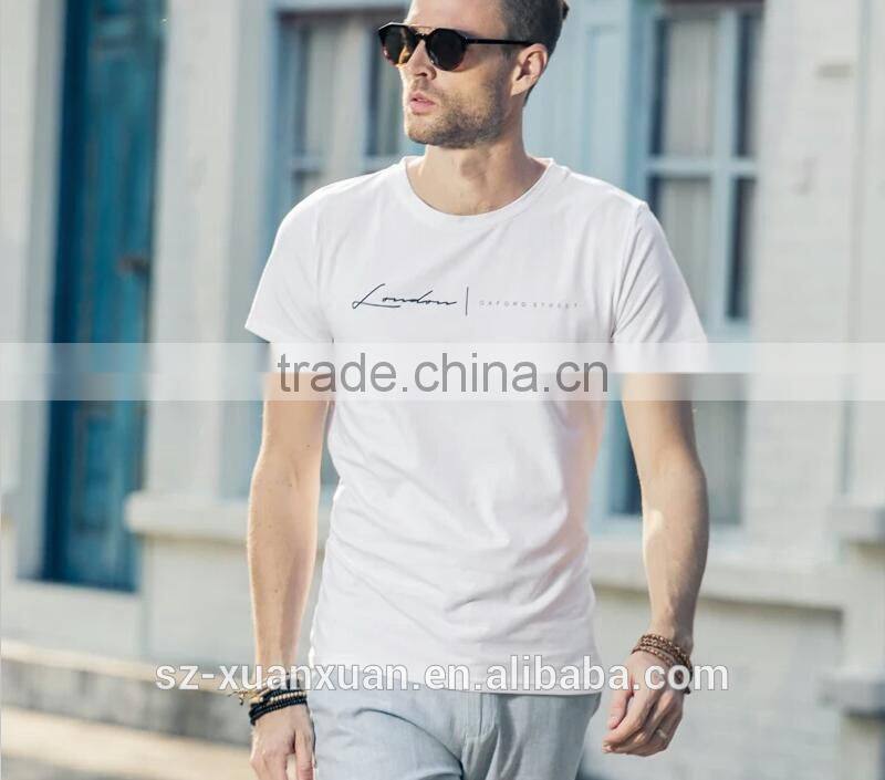 OEM 2016 summer o-neck printing t-shirt for men
