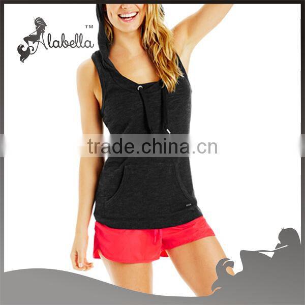 Nylon polyester gym wear bodybuilding clothing cooling vest