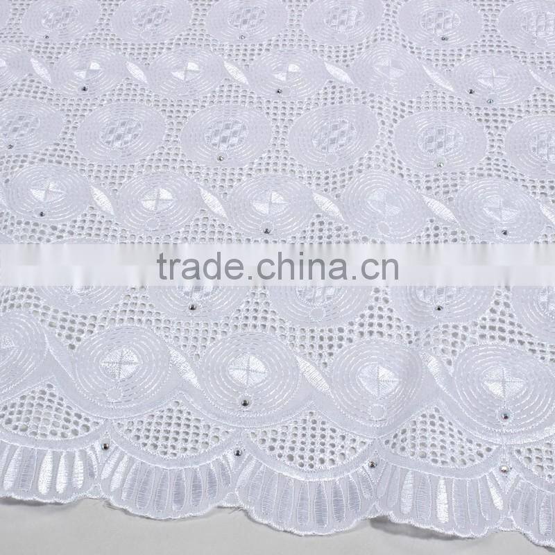 2016 Pupular Royal Blue African Styles Swiss Voile Lace Fabric SL0406-4