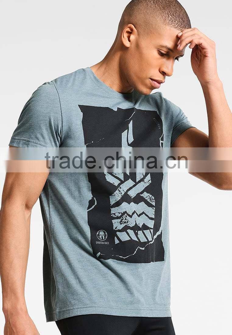 MGOO Wholesale Brand Clothing Sublimation T Shirts Design Crew Neck Slim Fit T Shirt Mens