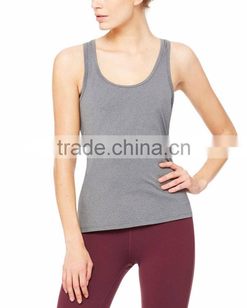 New fashion high quality custom design running singlet women wholesale tank top
