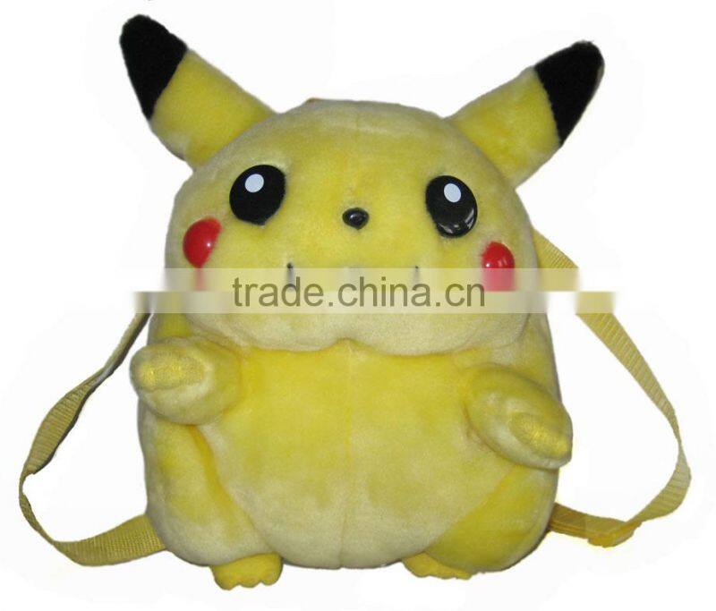 stuffed toy with candy bag