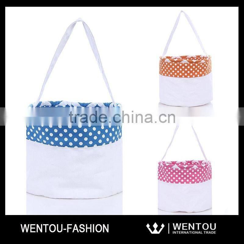 Hot Selling Canvas Easter Children's Bucket
