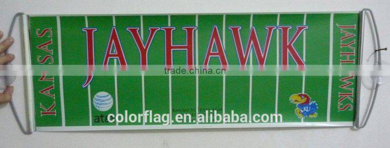 advertising hand scrolling banner