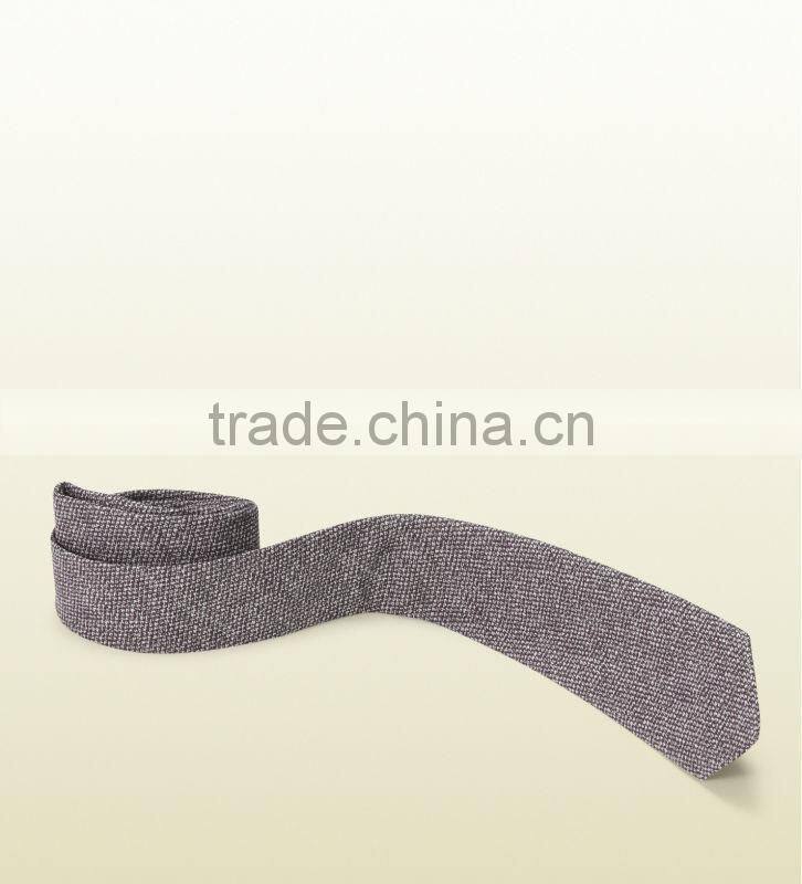 tweed wool neck tie