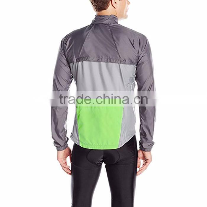 Best choice lightweight sportswear breathable men polyester cycling jacket