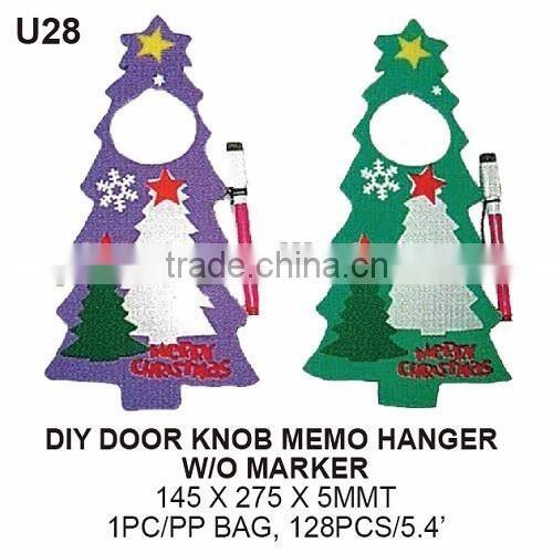 DIY Creative Door Hanger Tag, door knob memo hanger