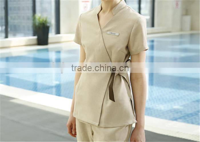 Spa uniform Antistatic Custom made