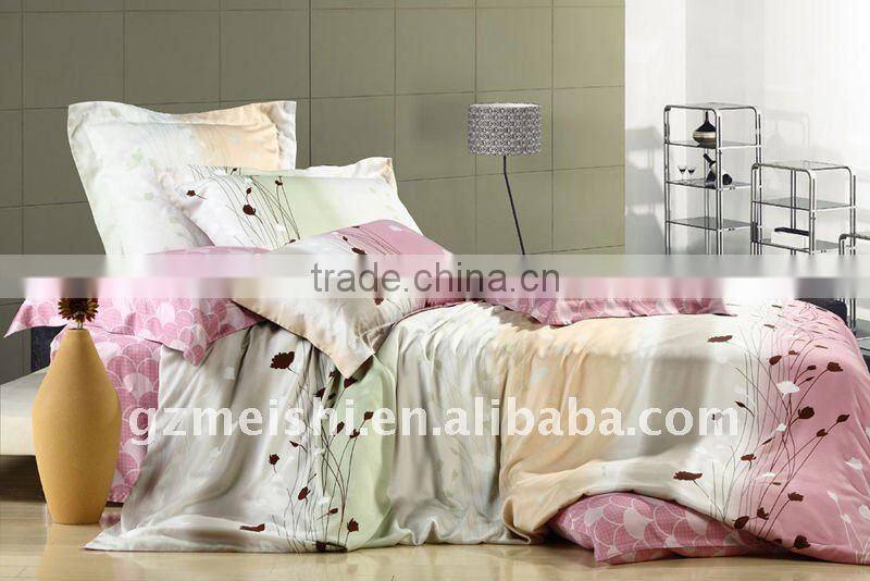 Personalized disperse printing 100%tencel bedding set