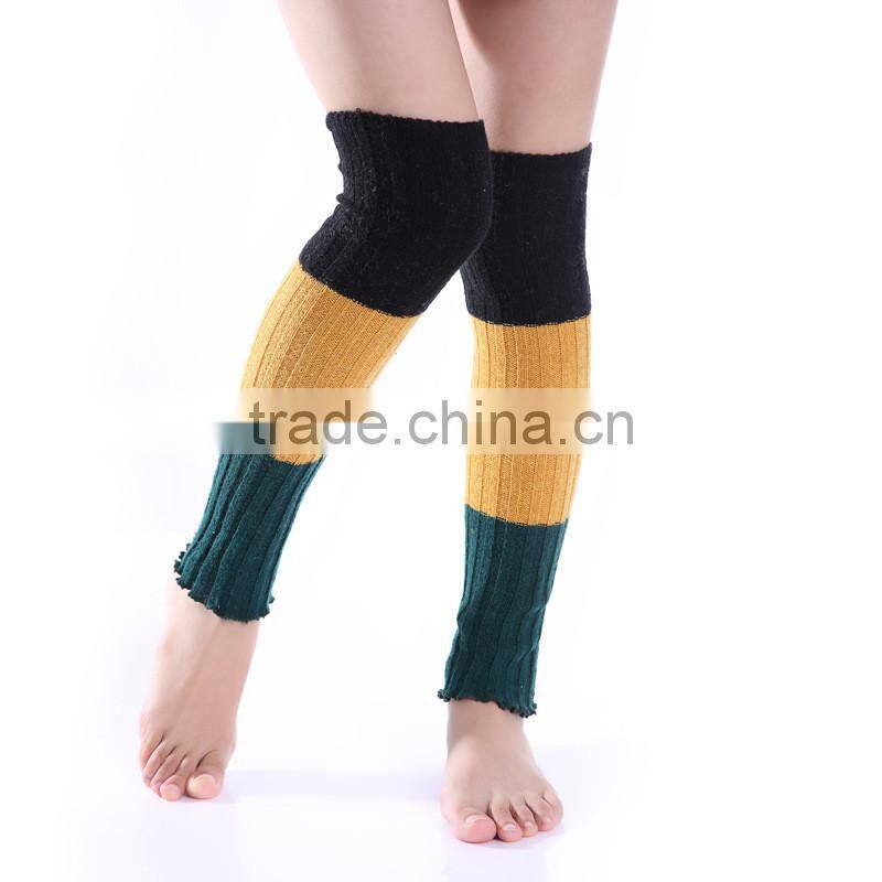 1 Pair Chic Womens Crochet Knit Leg Warmers Cuffs Toppers Boot Socks