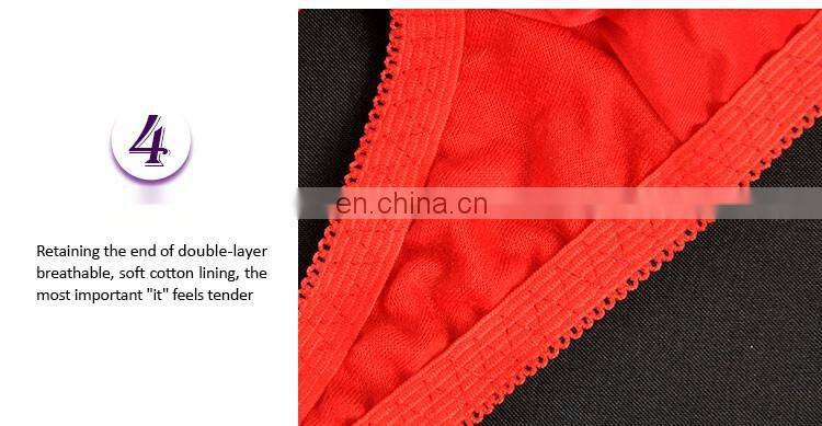 China Manafacturer Customized Full Lace Transparent Panties