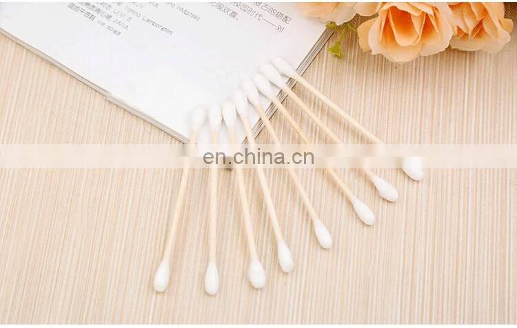 low price double side disposible medical cotton stick for wholesale
