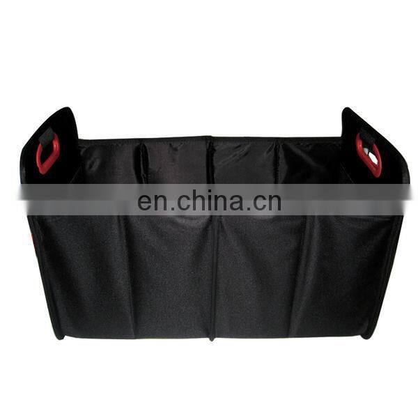 600D polyester Car Organizer Compartment Storage Folding Case Bag Made In Yiwu