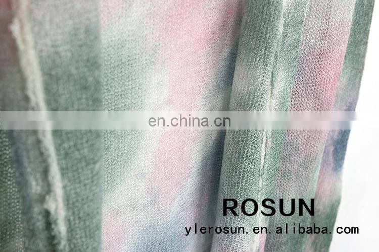 New women spring casual cardigan 100% Nylon lady crochet cardigan sweater