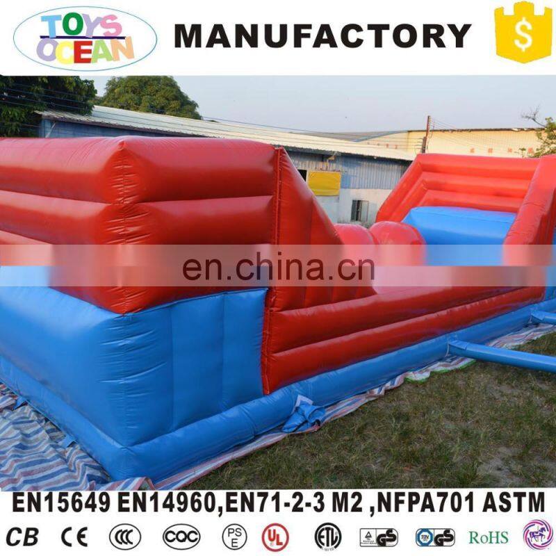 Inflatable interactive outdoor sport game wipe out big baller