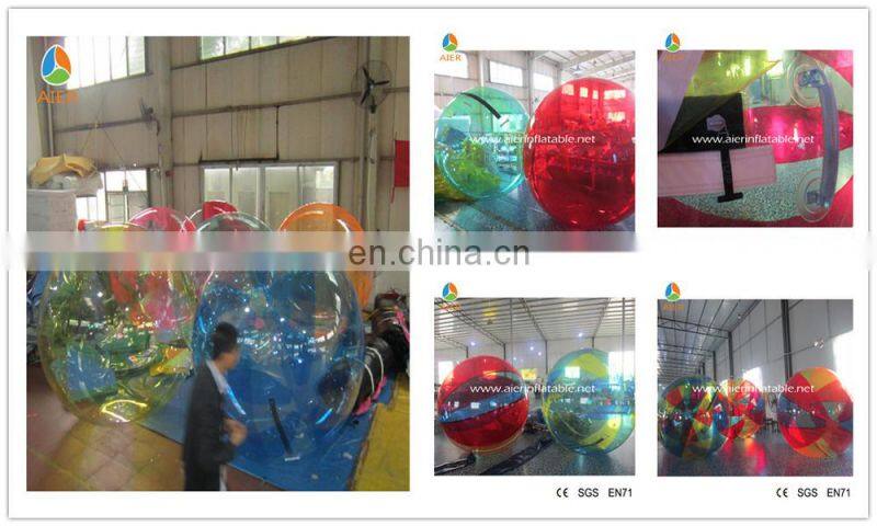 Inflatable water walking ball, kids playing water ball, inflatable water ball