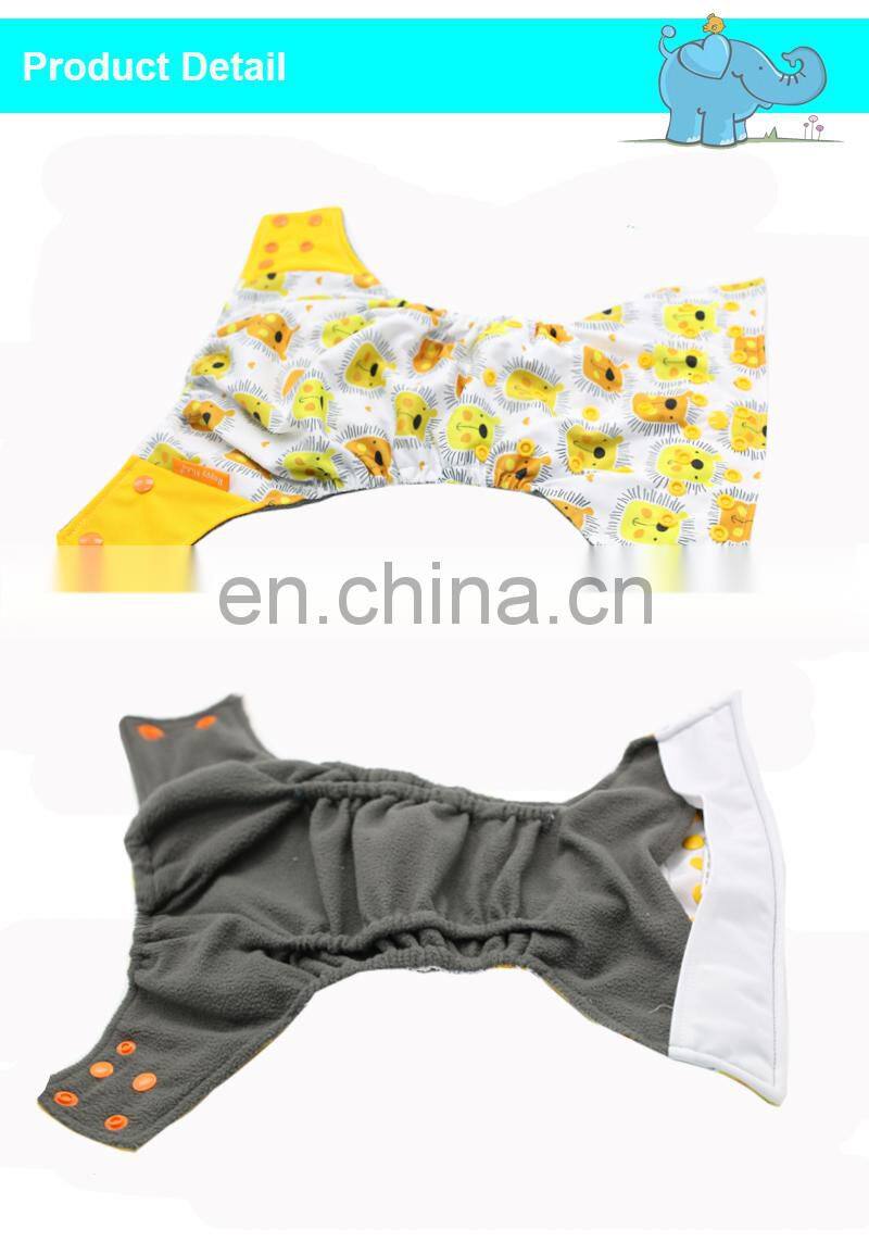 Elinfant Washable Baby Cloth Diapers Nappy New Prints Cloth Diaper