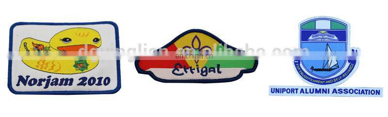 discount custom embroidery woven patches/badges