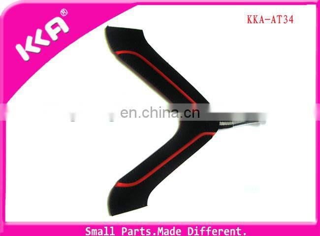 Fshion Colour Keyboard Black Leather Shoes Uppers