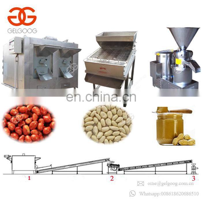 2017 New Style Factory Use Cashew Nut Cocoa Bean Butter Equipment Machine Sesame Paste Production Line