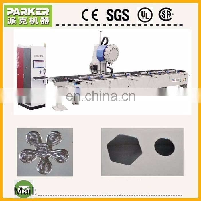 Aluminum parts profile cnc plate drilling machine