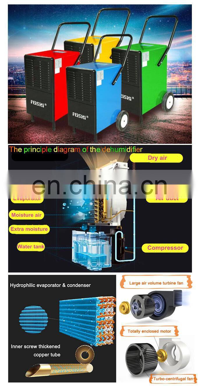 Handpush Mobile Dehumidifier FDH-255BS
