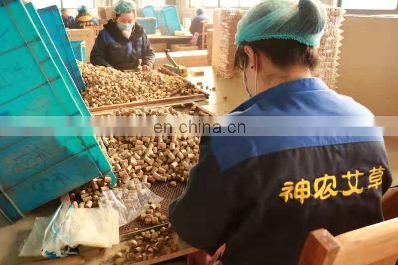 new Chinese Traditional moxibustion for warm needles 500 pieces/box Moxa stick warm needles Pure Moxa stick for Moxibustion