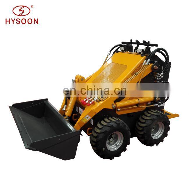 23HP Mini skid steer digging trencher