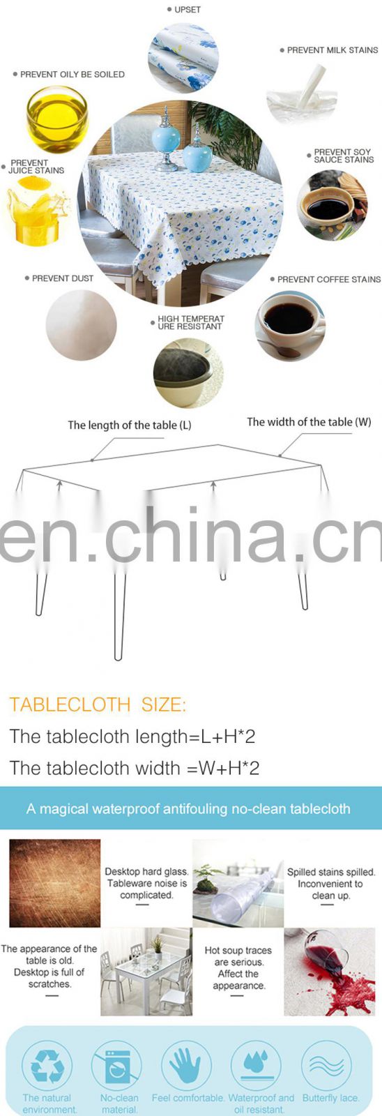 Custom paisley digital printing printed pattern polyester tablecloth table cloth for home decor