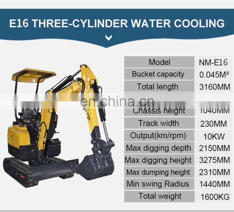 rhinoceros mini excavator tracked for sale in bc with CE/ISO